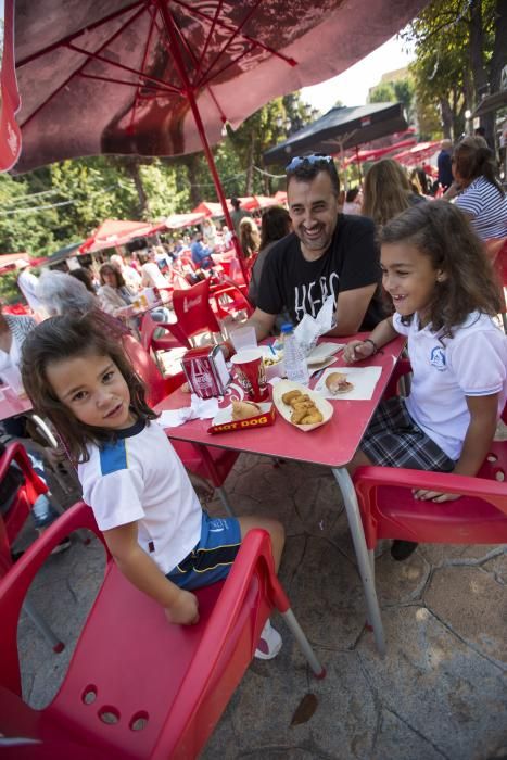 Chiringuitos gastronómicos de San Mateo en el Paseo del Bombé