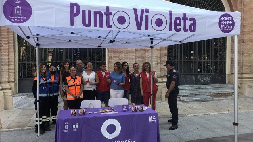 Presentación de los Puntos Violeta en Murcia.