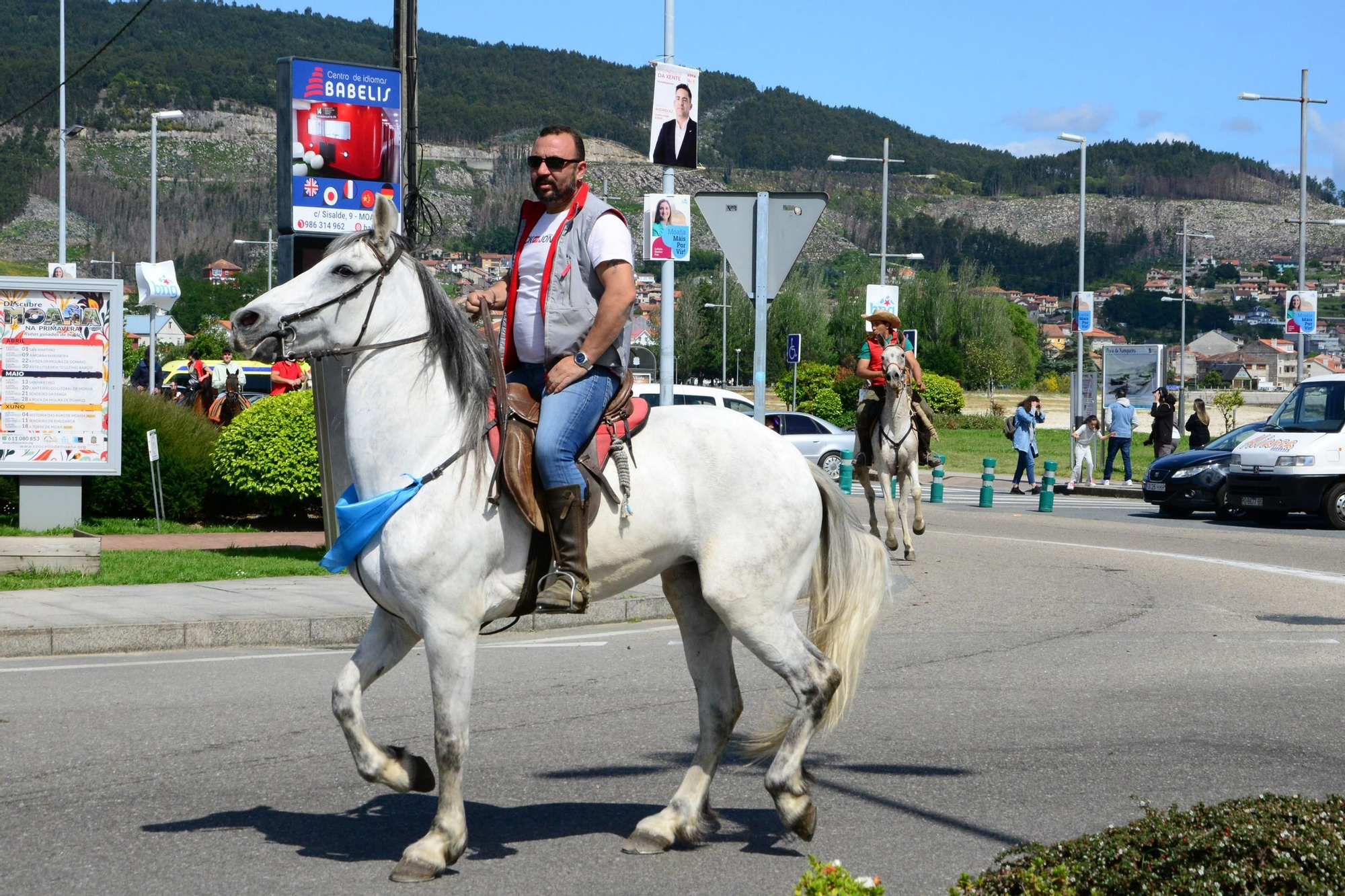 Más de 200 jinetes en la Xuntaza Cabalar de Moaña
