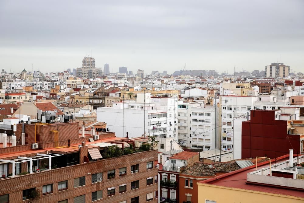 La contaminación por polvo africano en València activa el protocolo de contaminación