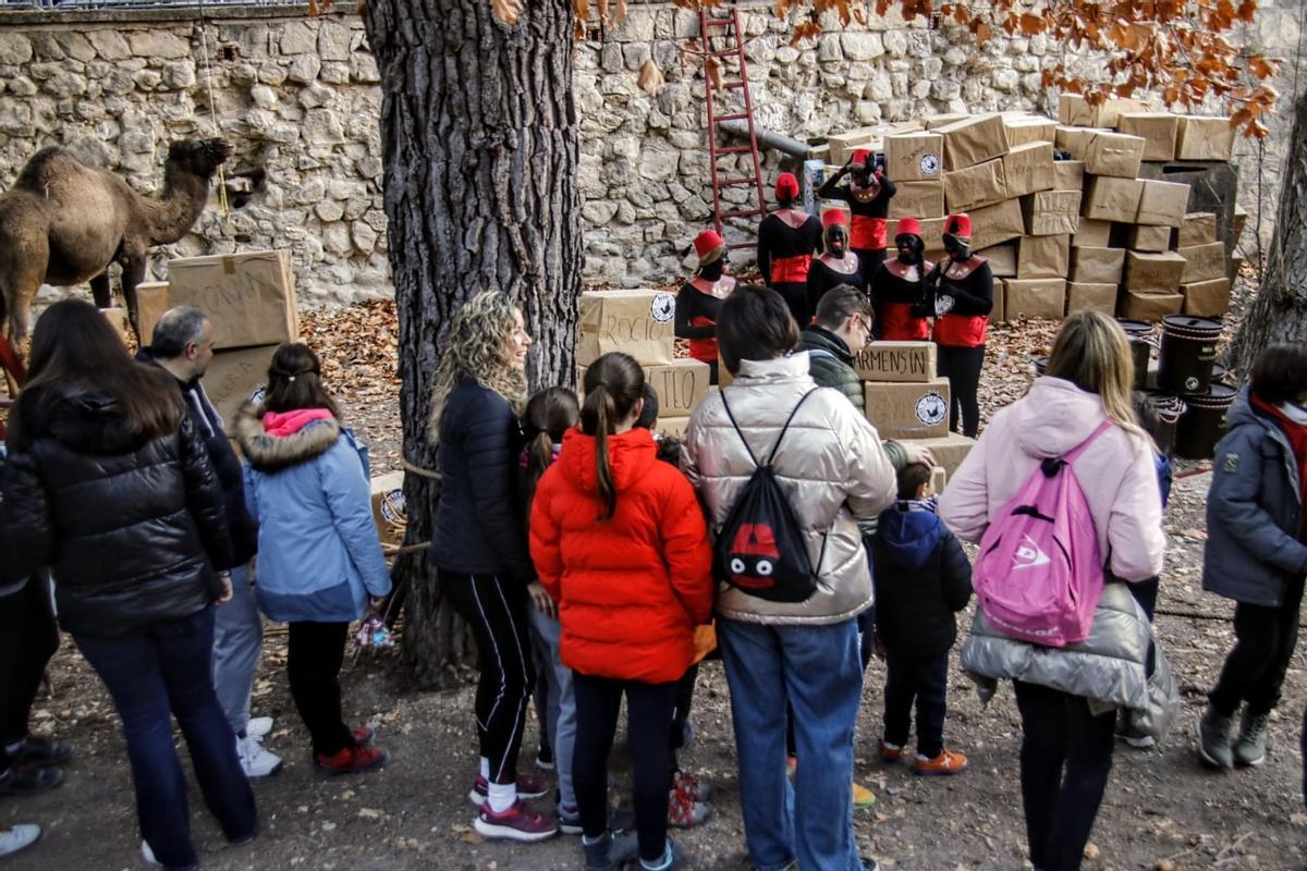 El Campamento Real de Alcoy ya tiene todo preparado para la llegada de los Reyes Magos