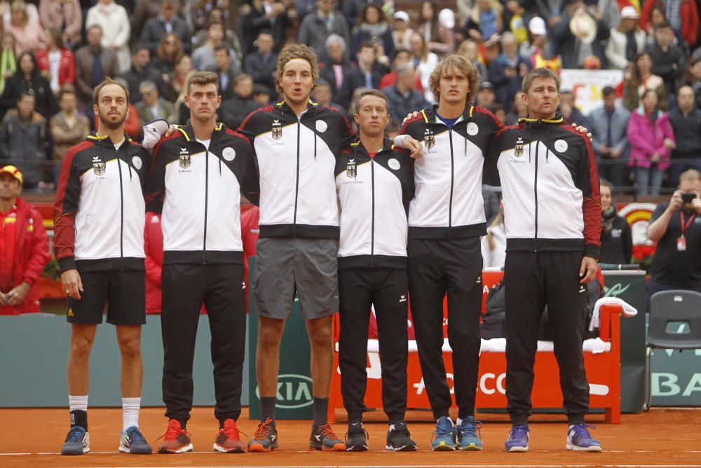 Partido de dobles España-Alemania