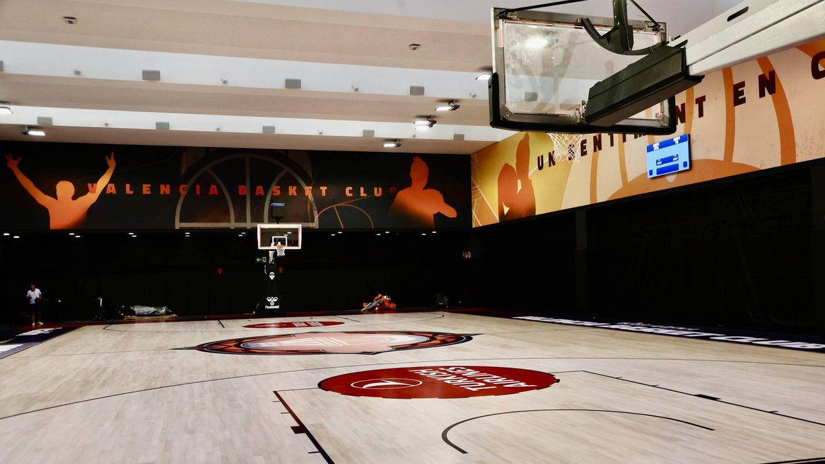 Pista de entrenamiento del Valencia Basket