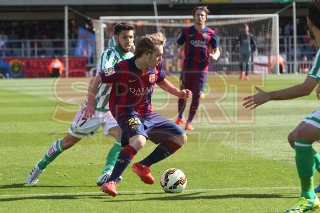 Las imágenes del FC Barcelona B, 1 - Betis, 2