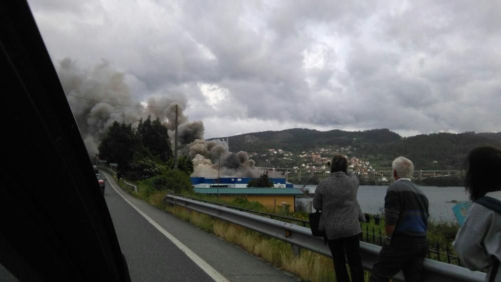 Incendio en Fandicosta