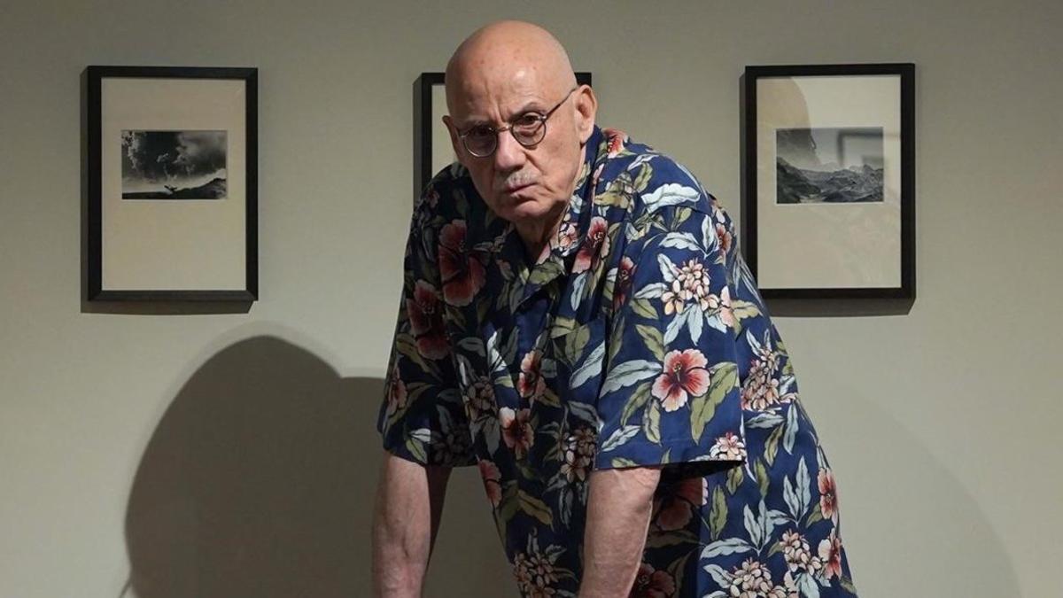 James Ellroy, fotografiado este viernes en Madrid