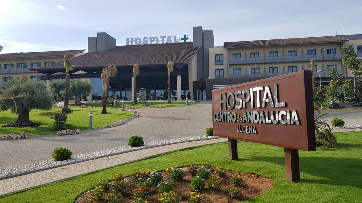 Hospital Centro de Lucena, que recientemente ha abierto sus puertas en el antiguo hotel Prestige.