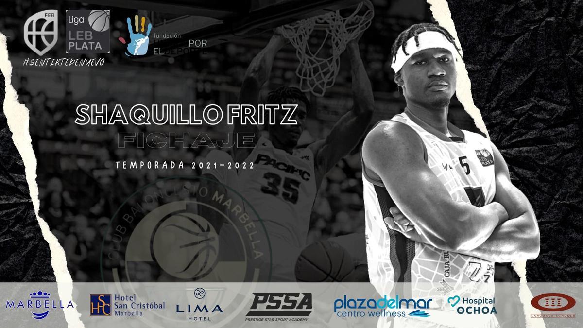 Presentación del fichaje de Shaquillo Fritz.