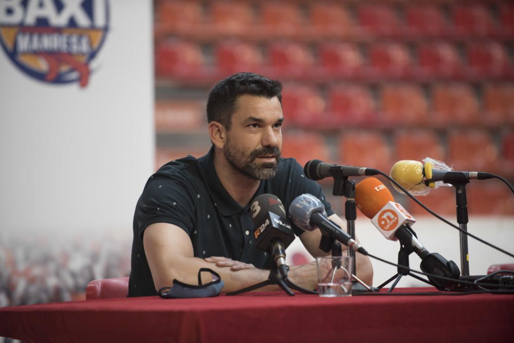 Presentació de Rafa Martínez com a nou jugador del Baxi