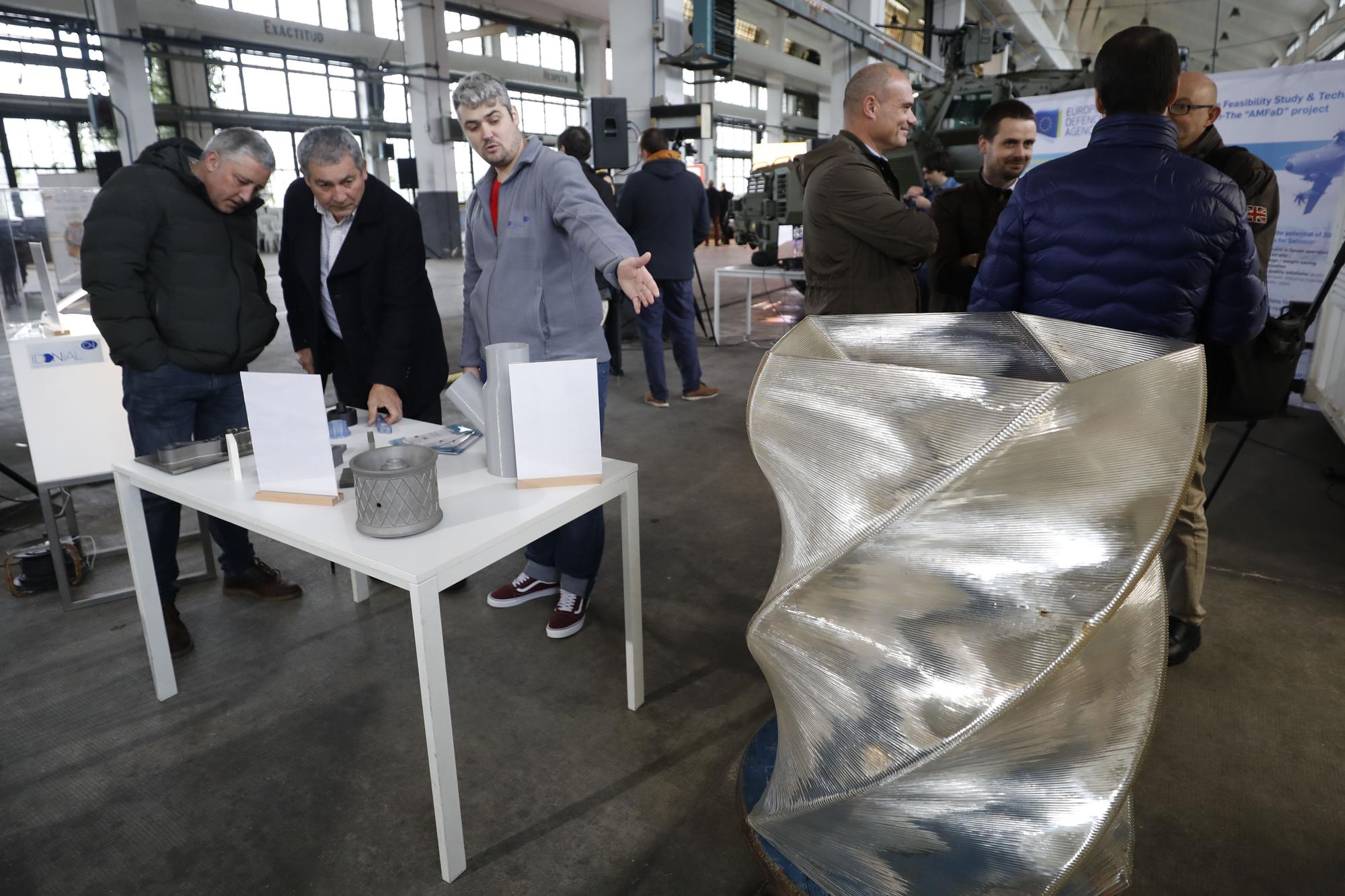 Primera feria de la industria ligada a la Defensa de Asturias