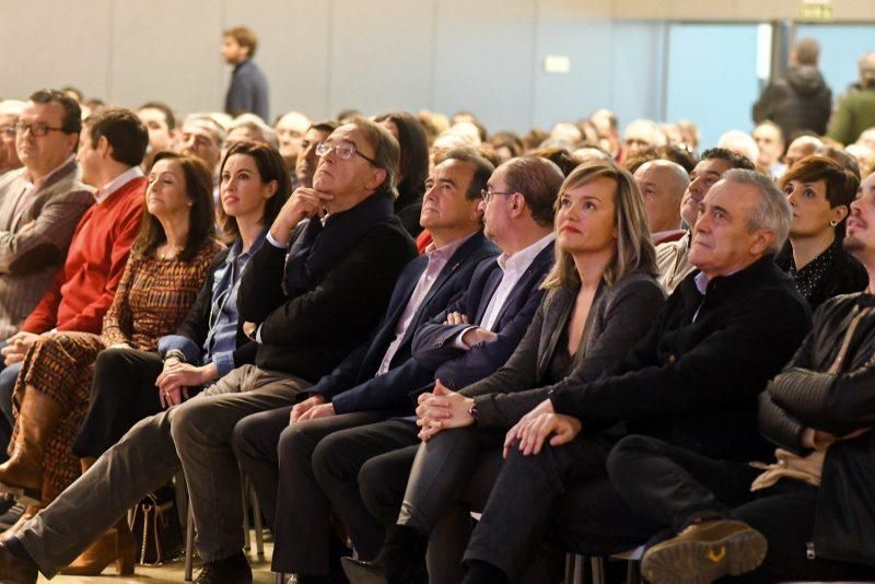 Acto de presentación de la campaña "Somos Zaragoza", del PSOE