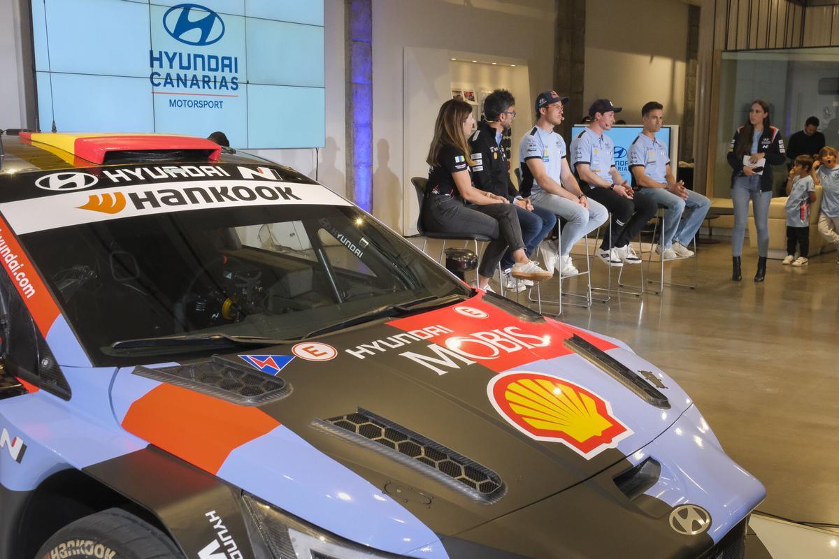 Presentación del equipo Hyundai Shell Mobis WRT