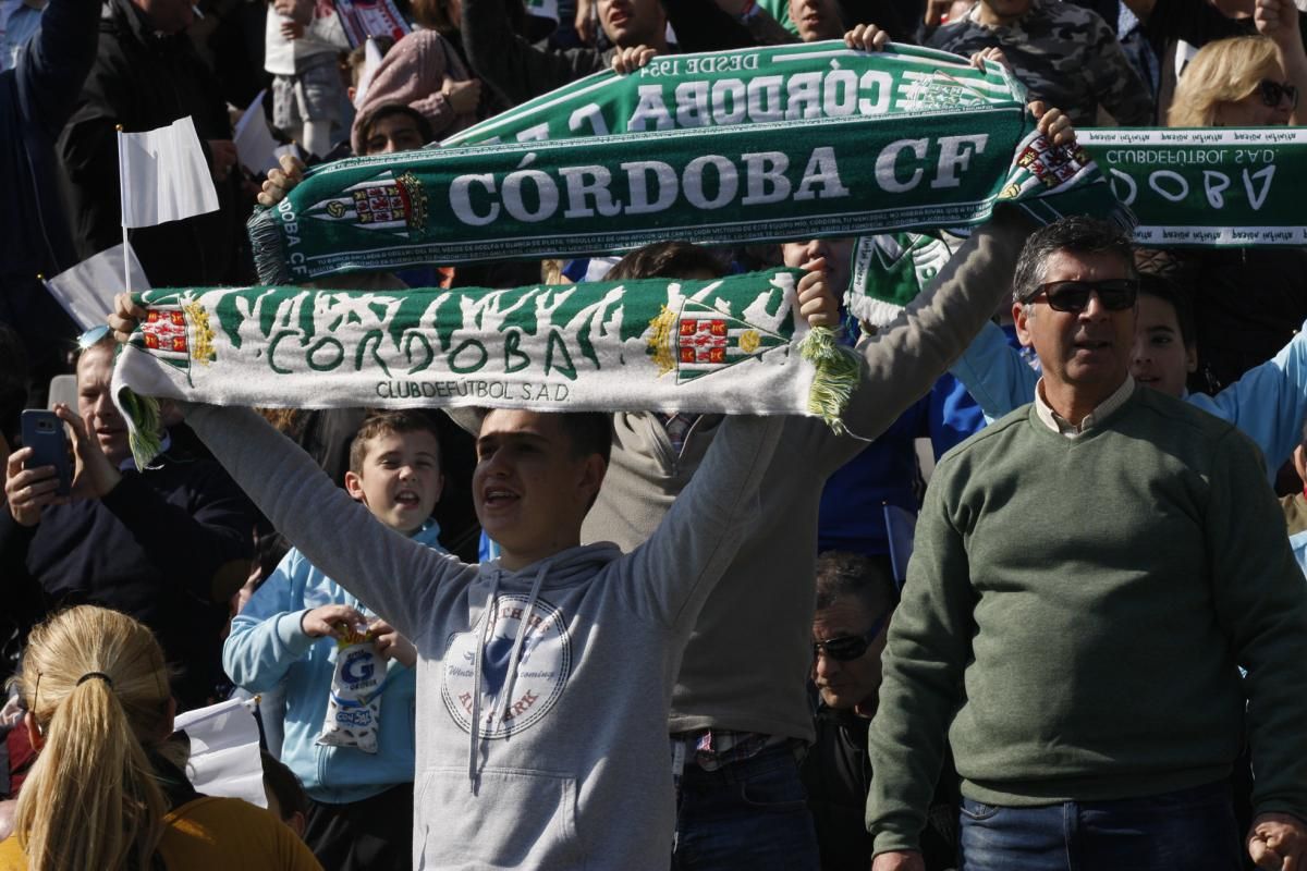 El Arcángel disfruta con la victoria del Córdoba