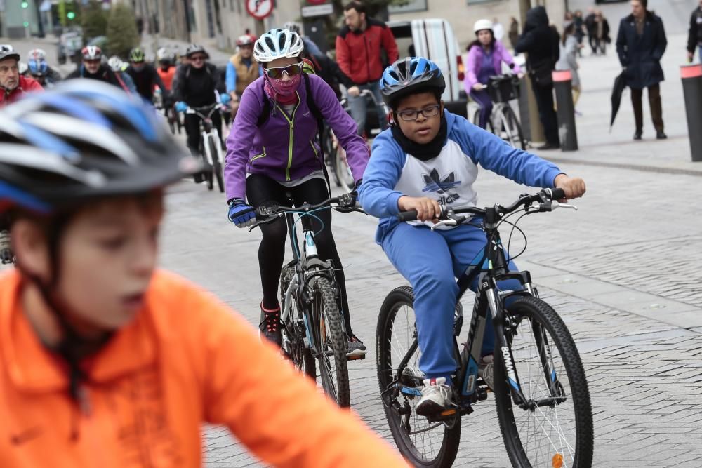 Pedaladas para enfrentarse al frío