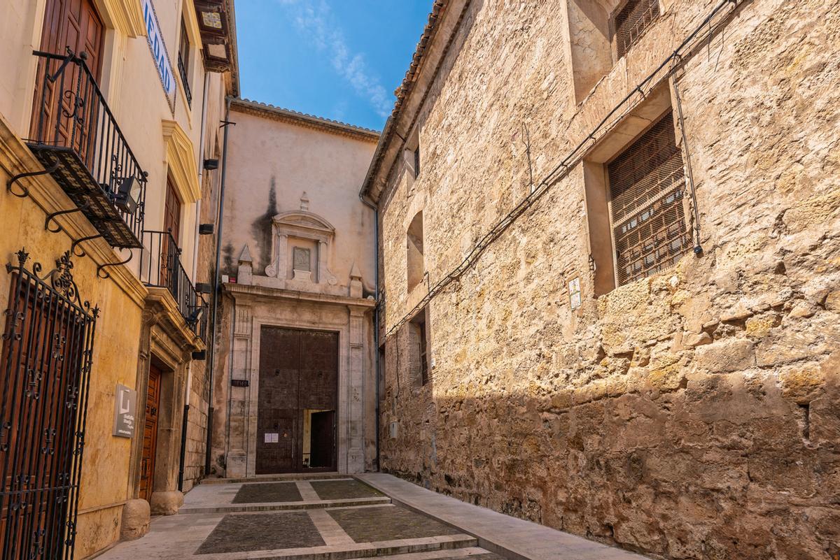 Entrada al museo de la catedral.
