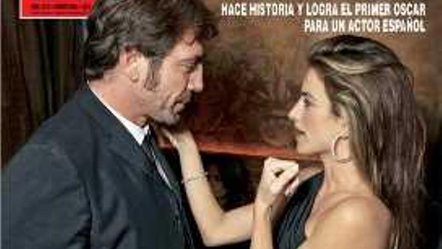 Bardem y Penélope, en la portada de &quot;Hola&quot;.