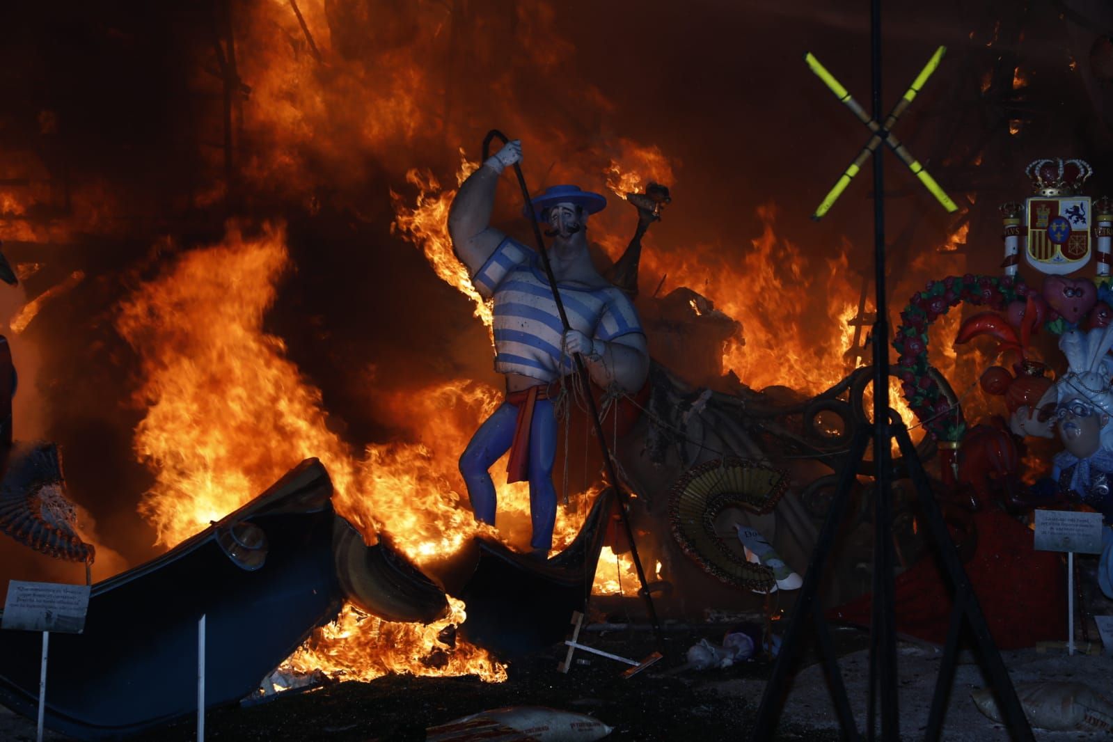 La Cremà de Convento Jerusalén, la falla del primer premio