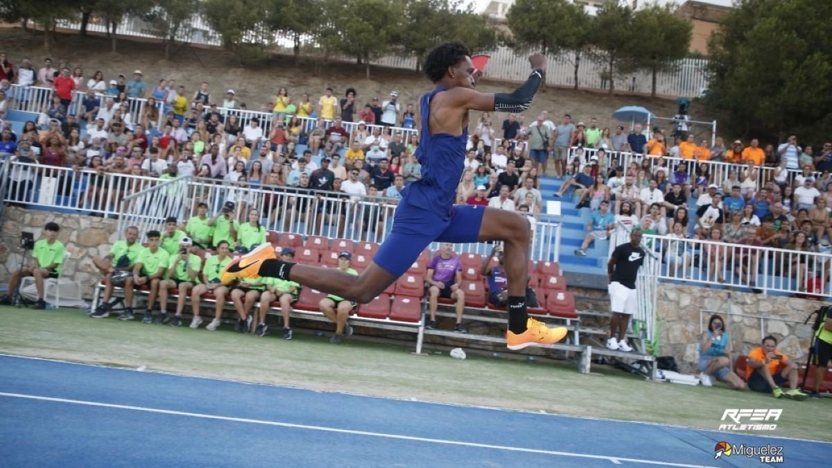 Jordan Díaz, récord de España en triple salto