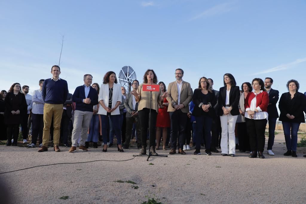 FOTOS/ El PSOE presenta sus listas al Parlament balear, al Consell de Mallorca y al Ayuntamiento de Palma