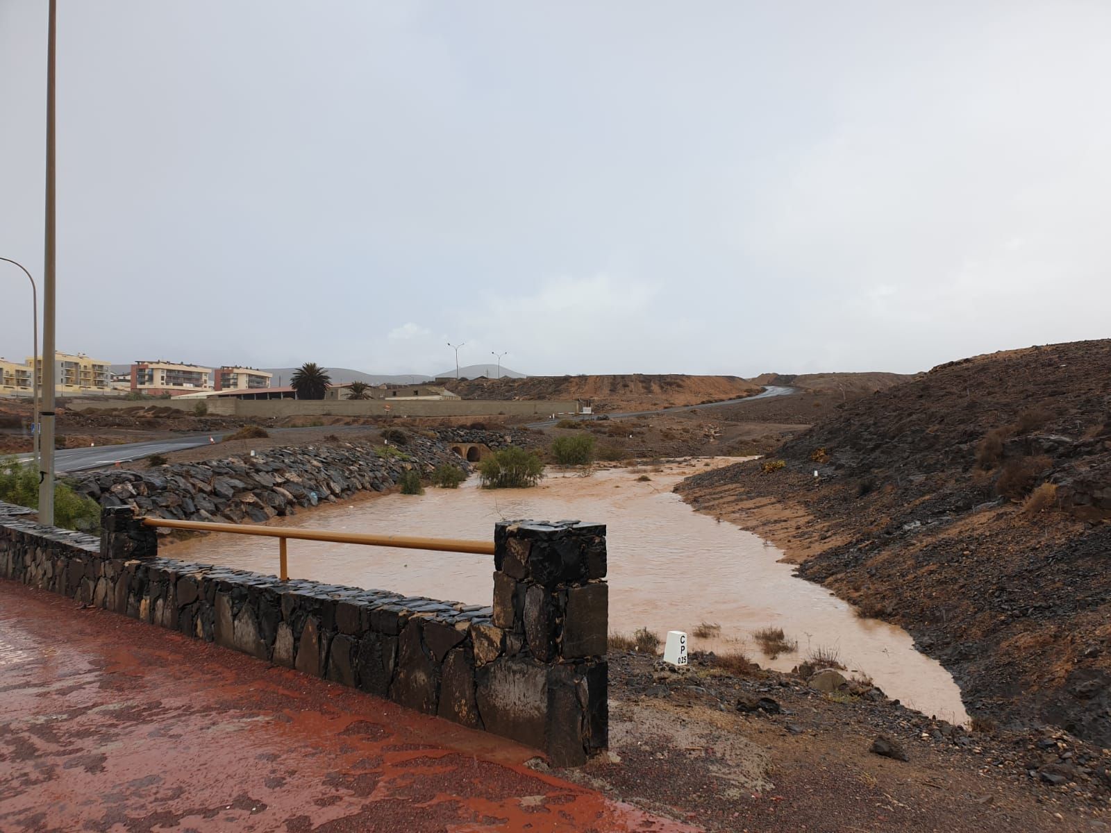 Lluvia en Fuerteventura (27/01/22)