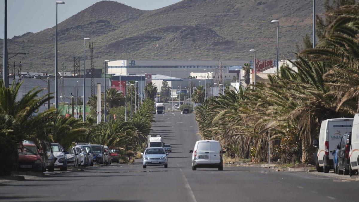 Polígono Industrial Valle de Güímar. |