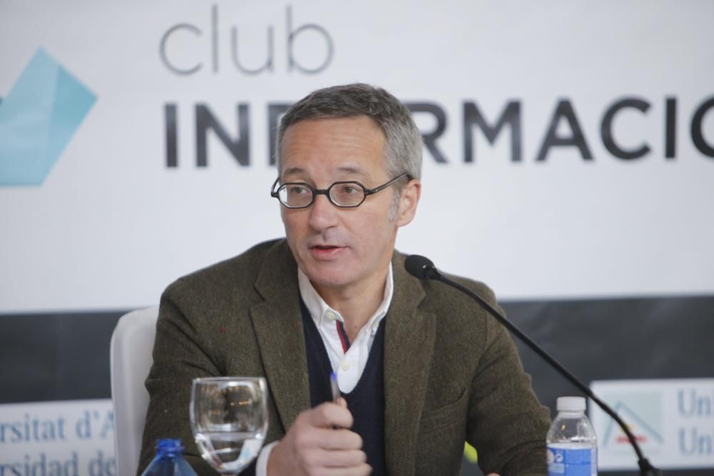 José María Lassalle participa en el Foro Club INFORMACIÓN-UA-Bankia