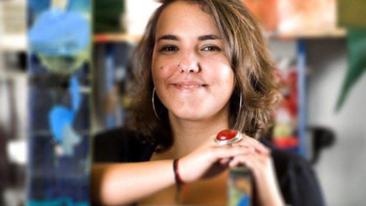 La escritora Leticia Sánchez Ruiz.