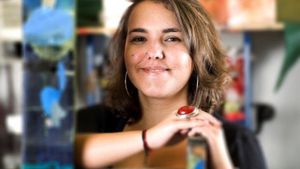La escritora Leticia Sánchez Ruiz.