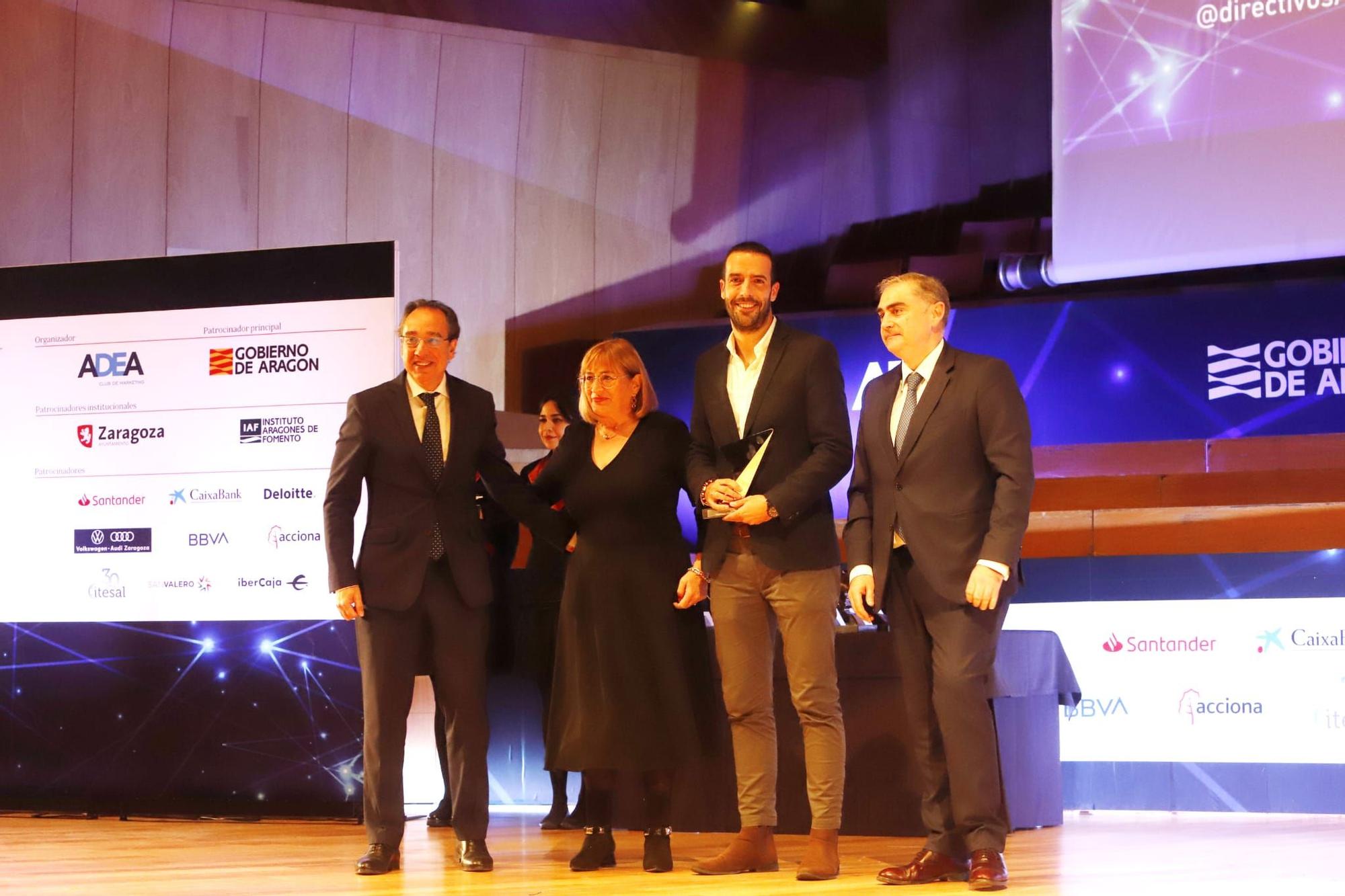 Convención anual de la Asociación de Directivos y Ejecutivos de Aragón (ADEA) en la sala Mozart del Auditorio