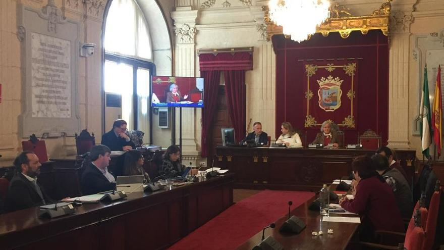 Comisión de Sostenibilidad en el Ayuntamiento de Málaga.