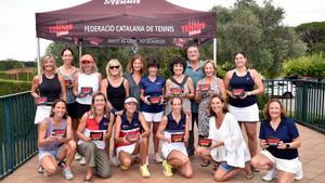 Campiones i finalistes del Campionat de Catalunya Sènior Femení FCT