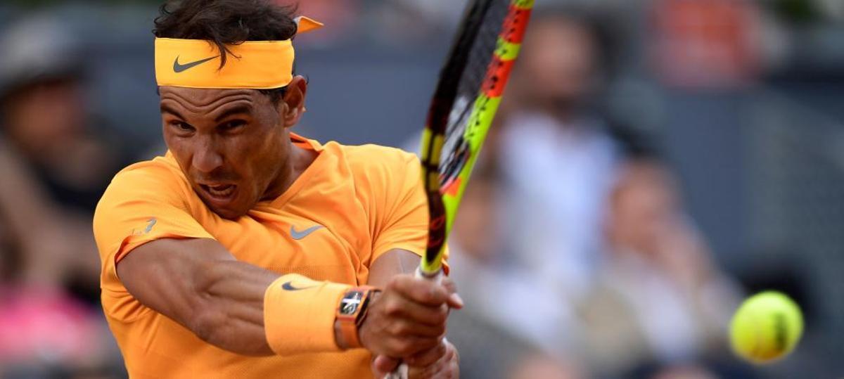 Nadal ha debutado en el Masters de Roma