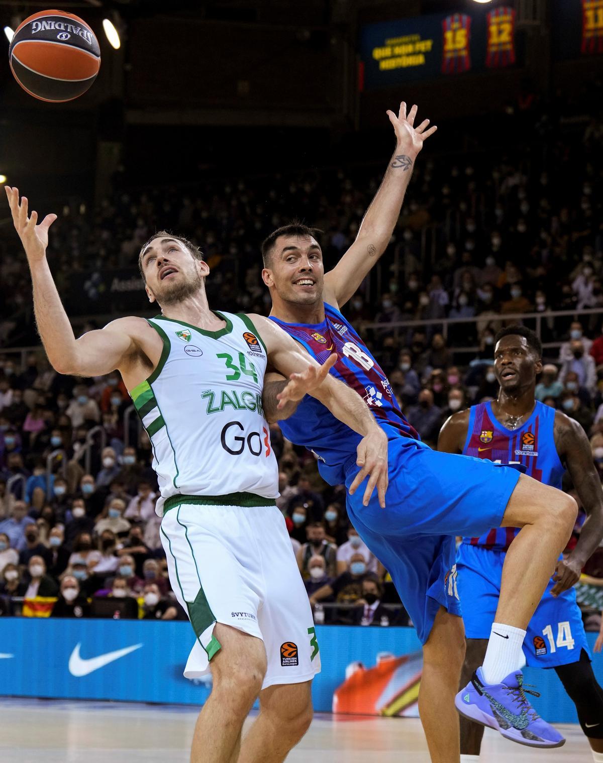 Una imagen del Barcelona Lassa - Zalgiris.