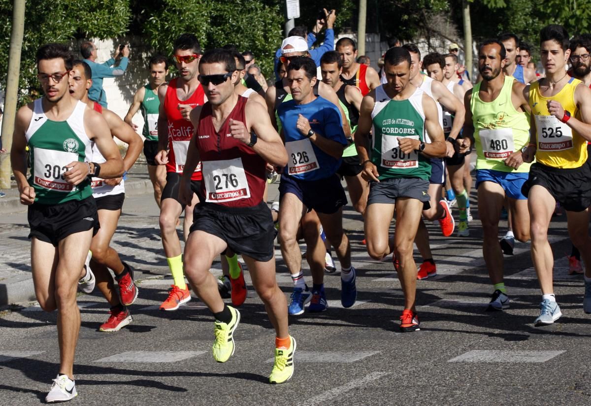 Miguel Espinosa y Marta Polo ganan la carrera popular de Los Califas