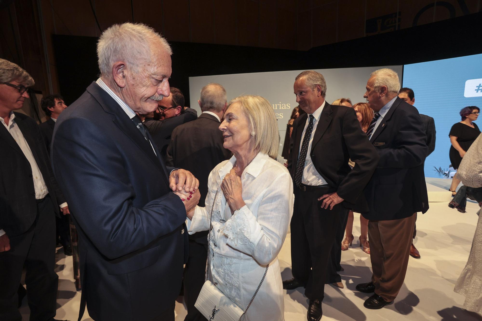 En imágenes: así fue el acto de entrega de las Medallas de Asturias