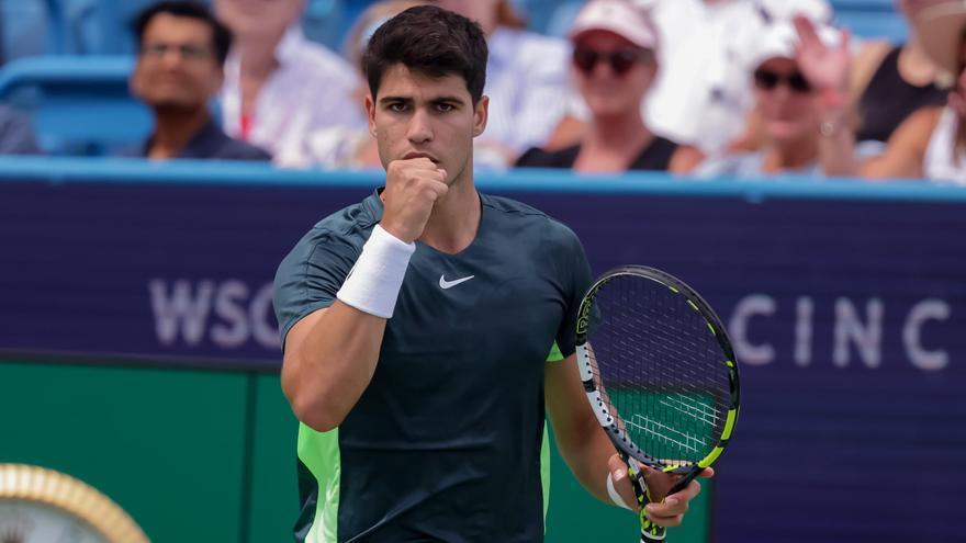 Carlos Alcaraz-Djokovic, en Cincinnati: a qué hora y dónde ver la final