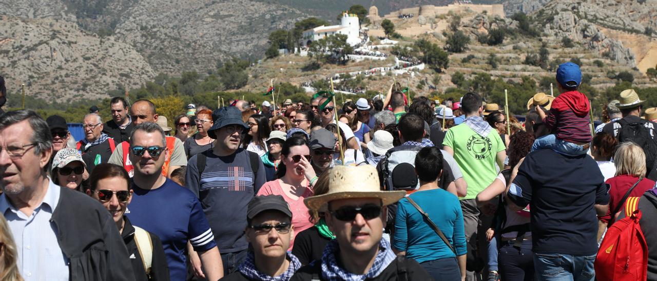 Imagen de la Romeria de la Magdalena, el tercer domingo de Cuaresma.