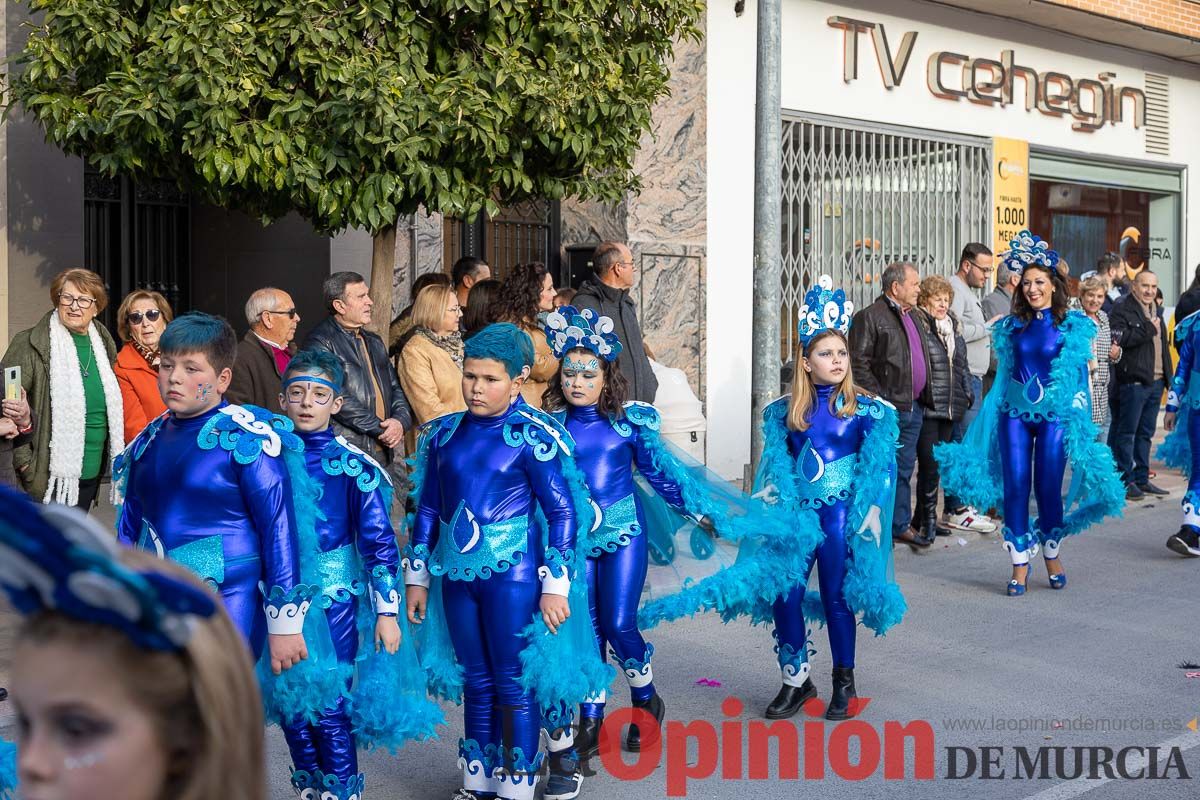 Los niños toman las calles de Cehegín en su desfile de Carnaval