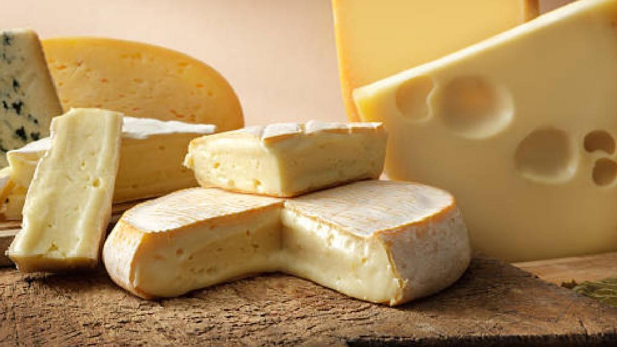 Una tabla de quesos