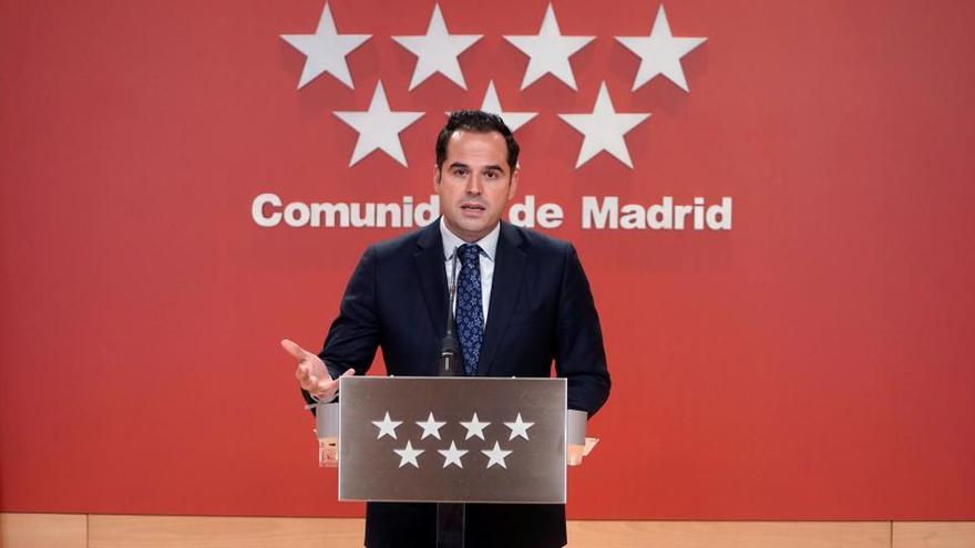 Ignacio Aguado, el vicepresidente madrileño.