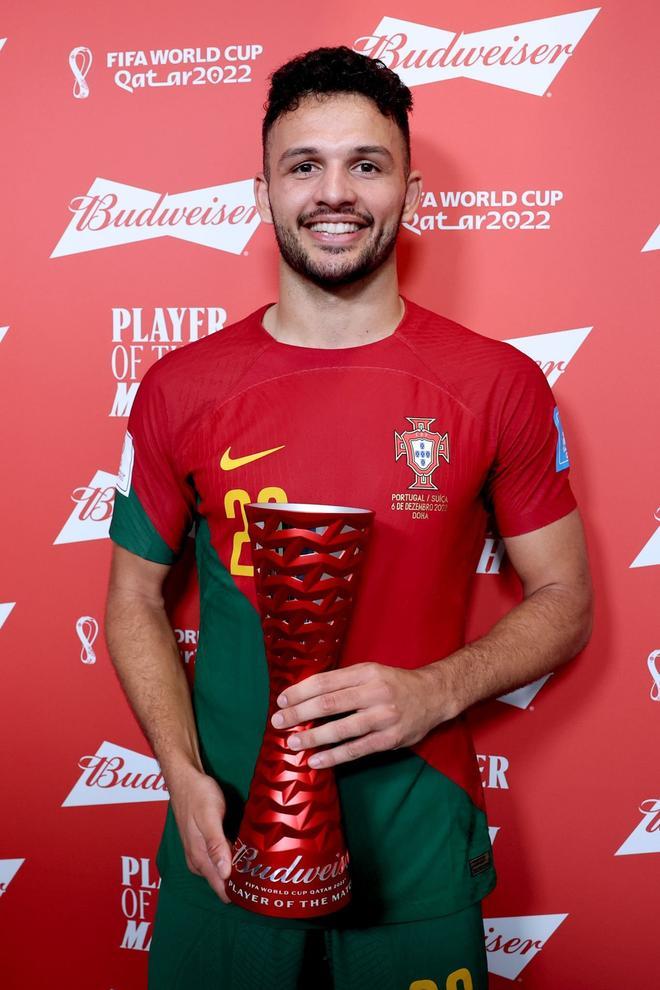 Gonçalo Ramos, la gran estrella de Portugal en octavos para eliminar a Suiza