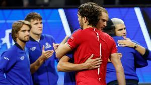 Taylor Fritz con Zverev