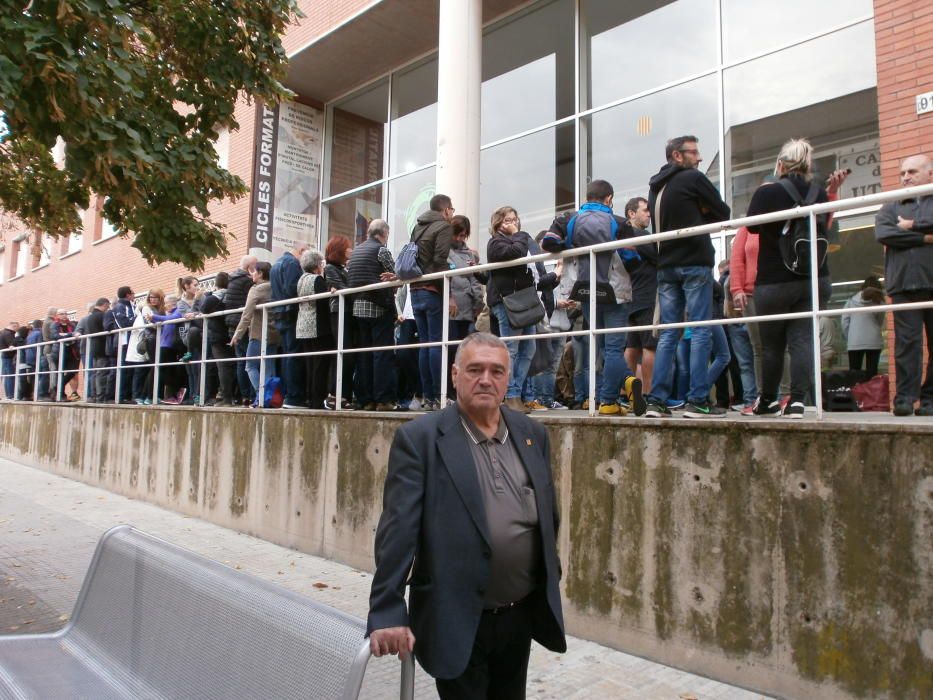 El protagonista de les imatges de l'1-O al Quercus parla 1 any després