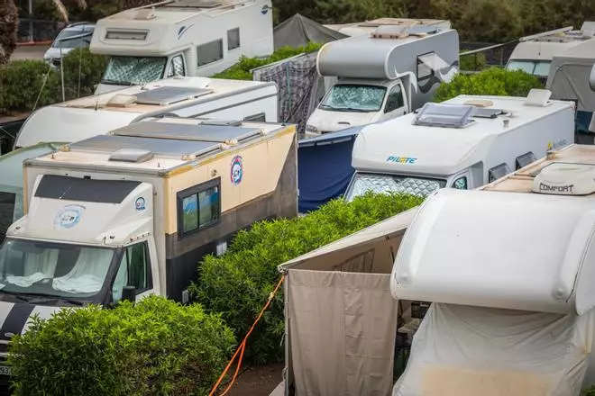 Un día en el camping de Punta del Hidalgo