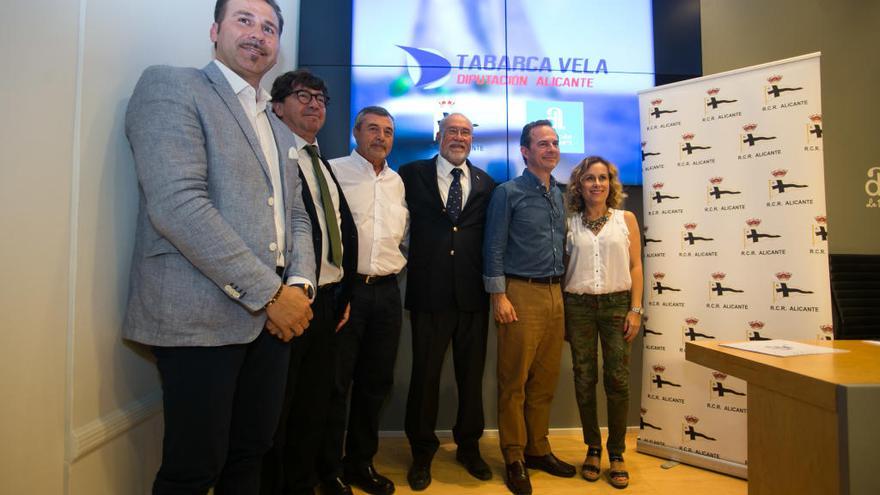 Autoridades presentan el &quot;Tabarca Vela Diputación de Alicante&quot; 2017