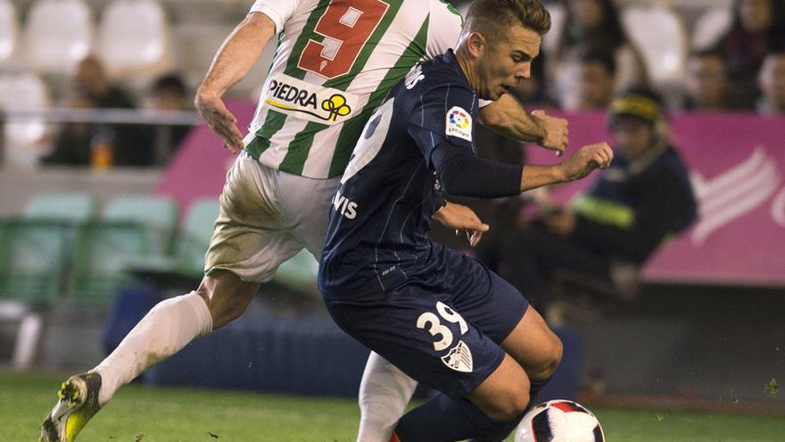 Ontiveros, ante el Córdoba en la Copa del curso pasado.