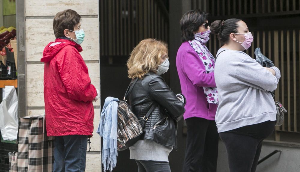 Así está Alicante el primer lunes de confinamiento