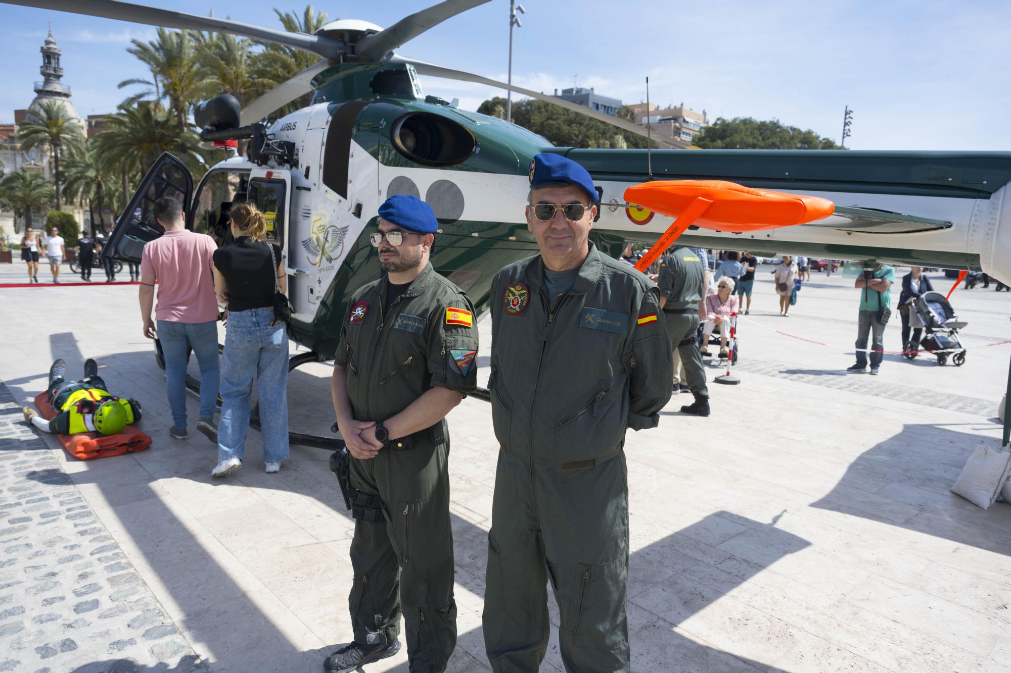 Exposición: Medio siglo del servicio aéreo de la Guardia Civil