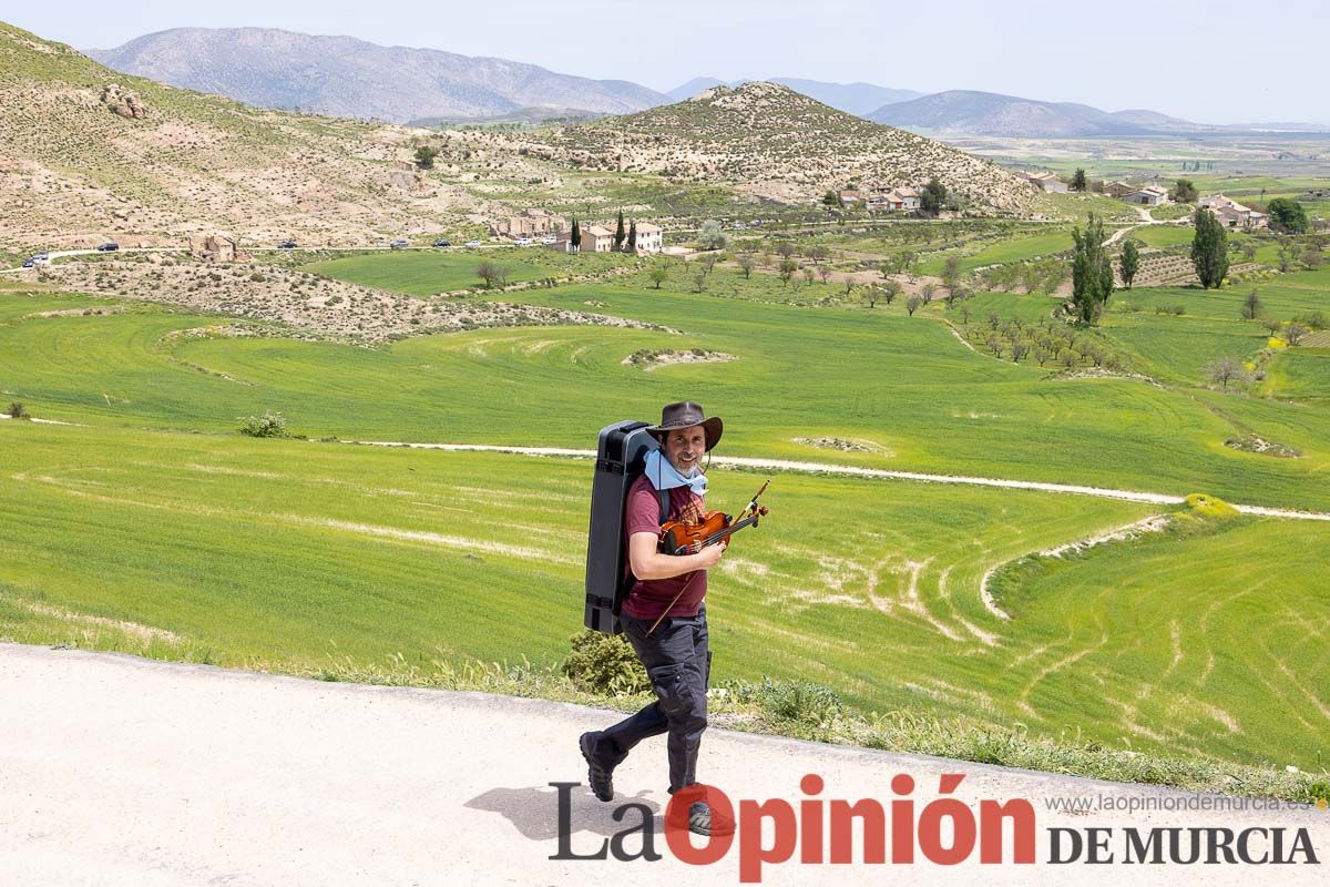 Así ha sido la Romería de los vecinos de Los Royos y El Moralejo a la ermita de los Poyos de Celda en Caravaca