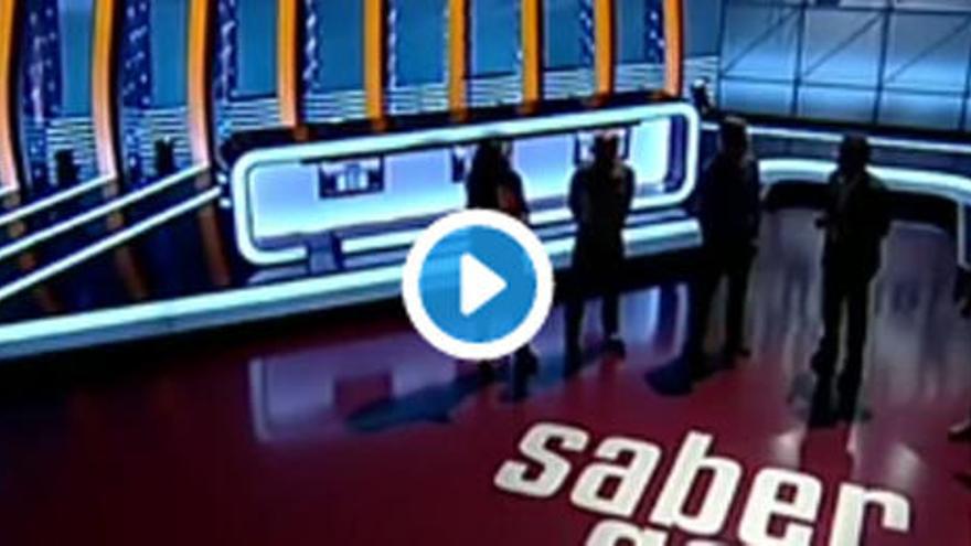 Marcos Senna se cuela en el programa de TV &#039;Saber y Ganar&#039;